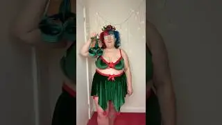 Идея сексуального рождественского наряда для полных женщин 🎄 #шорты #полныеразмеры #рождество
