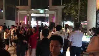 MOXY Osaka Mo&euml;t party #2