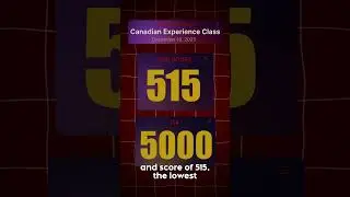 Розыгрыш мест в программе Canadian Experience Class: количество мест в программе CRS сократилось ...
