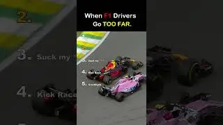 F1's DIRTY MOVES! Top 5 SHOCKING Unsportsmanlike Moments 🤬