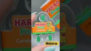 Make Mini Gummy FROGS with me! New Miniverse Haribo Collab 💚 #miniverse #makeitmini #miniature