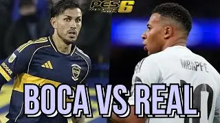 BOCA vs REAL MADRID ¿QUIÉN GANA? | PES 6
