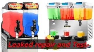 Jetsprey Slushy machine leakage problem