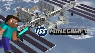 International Space Station in Minecraft