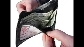 RFID Blocking Mens Wallet   Genuine Leather Best Slim Travel Bifold & Gift Box