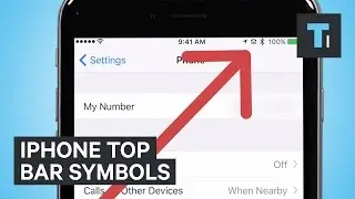 iPhone Top Bar Symbols, What Are They?