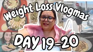WEIGHT-LOSS VLOGMAS DAY 19-20 🎄 | I Almost Quit Vlogmas&hellip; But I Didn&rsquo;t! Holiday Chaos Outfit Anxiety