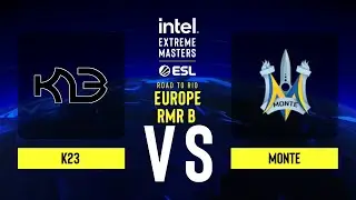 K23 vs. Monte - Map 1 [Mirage] - IEM Road to Rio 2022 Europe RMR B