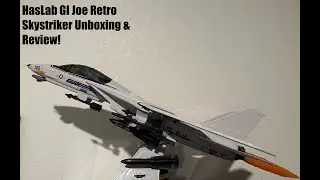 Распаковка и обзор GI Joe Retro HasLab Skystriker!