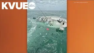 6 people rescued from sinking boat in Freeport, Texas
