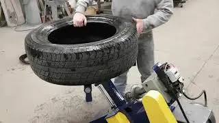 Tire sidewall cutter from Butty Mfg.