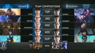 Samsung Galaxy vs Cloud9 Game 1 Worlds Quarterfinal 2016 | C9 vs SSG