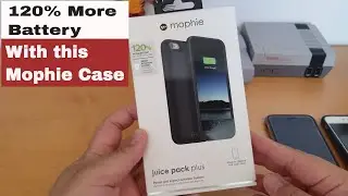 Mophie Juice Pack Plus for iphone -120% more juice for Phone - Unboxing & Review
