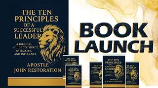 BOOK LAUNCH || APOSTLE JOHN RESTORATION
