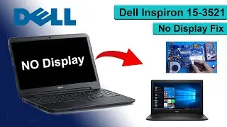 Dell Inspiron 15-3521 No Display Fix 5 beep