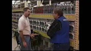 Menards Dutch Boy Paint And Instant Post Cement Commercial (May 2005)