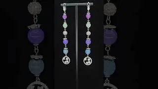 Colorful Celestial Earrings