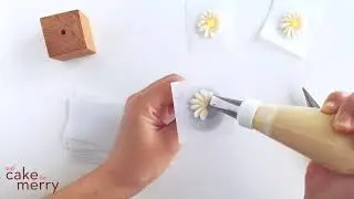 How to Pipe a Buttercream Daisy