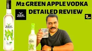 #MAGIC MOMENTS GREEN APPLE #VODKA URBAN GUIDE #MUMBAI LIQUOR 7pm WHISKY