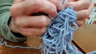 The Twists and Turns - ASMR yarn detangling