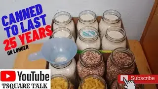 Long Term Food Storage. BEST WAY!!!! PREPPING, LONG-TERM PANTRY SHELF LIFE, FOOD PRESERVATION.