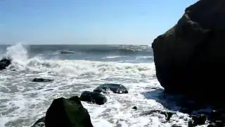 Meigs Point in high waves