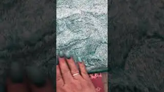 Minky cutting and sewing the right way short and sweet video