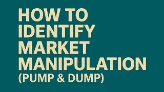 How to identify Market Manipulation?