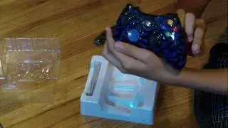 Modz Armory Blue Tiger Xbox 360 controller(Unboxing)