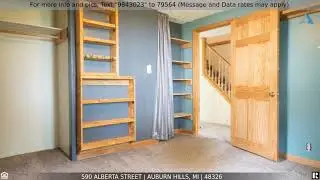 Priced at $189,000 - 590 ALBERTA Street, Auburn Hills, MI 48326