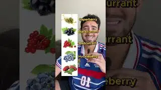 The berries. Bayas en ingl&eacute;s 🍓🫐