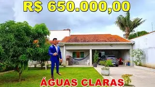 Casa no conjunto Água Claras Manaus, 450m² Terreno, Casa 3 quartos sendo 1 suíte, gesso e iluminação
