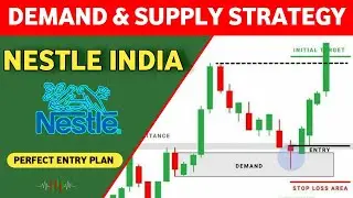 Top-down Approach of a stock || Demand & supply concept || A Perfect Entry in a trade ||