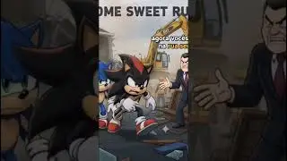 A casa do Sonic foi DEMOLIDA na frente dele 😱 #sonic #ia