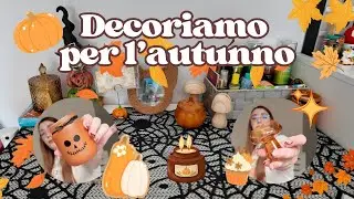 🍂DECORIAMO PER L’AUTUNNO | Fall Bucket List, Obiettivi e Chit Chat 💬 