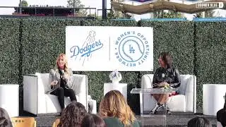Dodgers women in sports networking event: Lakers owner Jeanie Buss delivers keynote address