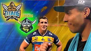 TOUGH SLOG AT KOGARAH! | Gold Coast Titans v Canberra Raiders | Game Day Experience | NRL Vlog