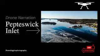 Drone Narration - DJI Mini 2 SE - Winter Vibes - West Pepteswick, Nova Scotia, Canada
