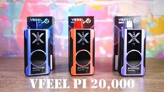 One HUGE Beast! Vfeel Pi 20,000 Puff Review! VapingwithTwisted420
