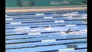 1996 Olympics 4x200m Freestyle Swimming Relay - USA Gold