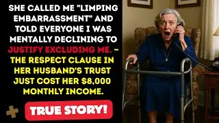 HER REAL STORY FROM MILWAUKEE&ndash; She Banned Me From Grandson's Engagement for Using a Walker