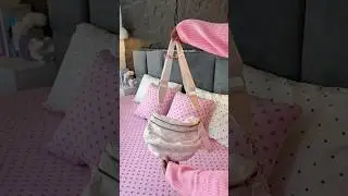 Unboxing my new Corduroy Checkerboard Waist Pack 🎀 #cuteaccessories #unboxing #everydaystyle