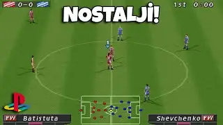 PlayStation 1'de PES 2 Keyfi! | D&uuml;nya Karması vs Avrupa Karması