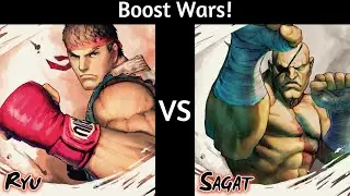 EXCEED: Boost Wars in Practice (D's Ryu vs. Bluellama1's Sagat)