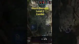 #short Комбо Штормового Мага 5 уровня! #baldur #gaming #Sorcerer #cleric #bg3 #baldursgate3 #combo