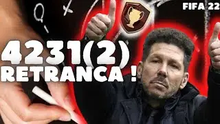 FIFA 22 - TATICA PERSONALIZADA / RETRANCA ABSURDA ! PARA  SEGURAR JOGO ✅