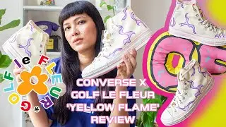 Кроссовки GOLF LE FLEUR X CONVERSE CHUCK 70 HI &laquo;YELLOW FLAME&raquo; | РАСПАКОВКА И ОБЗОР // ИНДИЯ