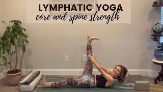 Lymphatic Yoga For Core & Spine Strength | Balance with babz
