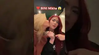 OMG BINI Mikha?😱 with Jaz of G22💓🥰 #biniph #bini #shorts #ppop