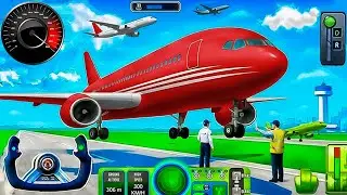 Flight Airplane City Pilot Simulator - Plane Boeing Emergency Landing - Android Gameplay